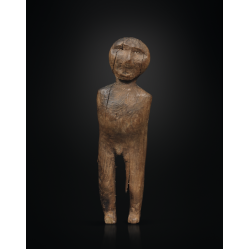 Minute Armless Doll Figure